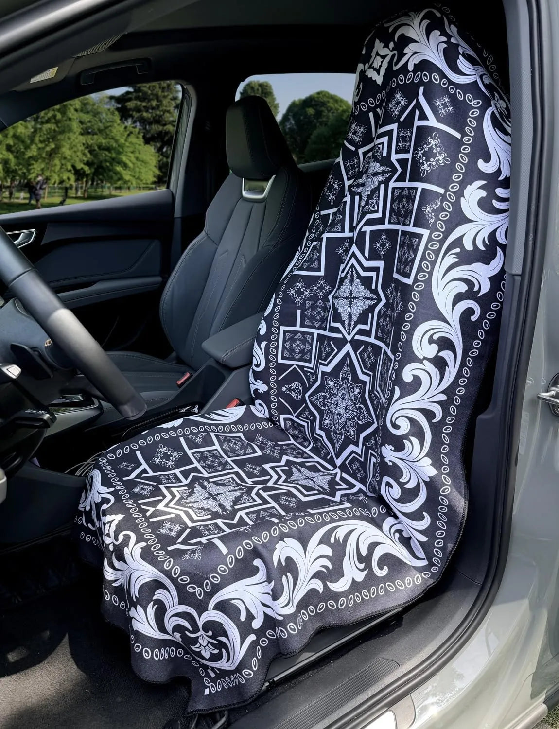 Premium Microfiber Car Seat Towel Cover for Active Lifestyles Quick-Dry