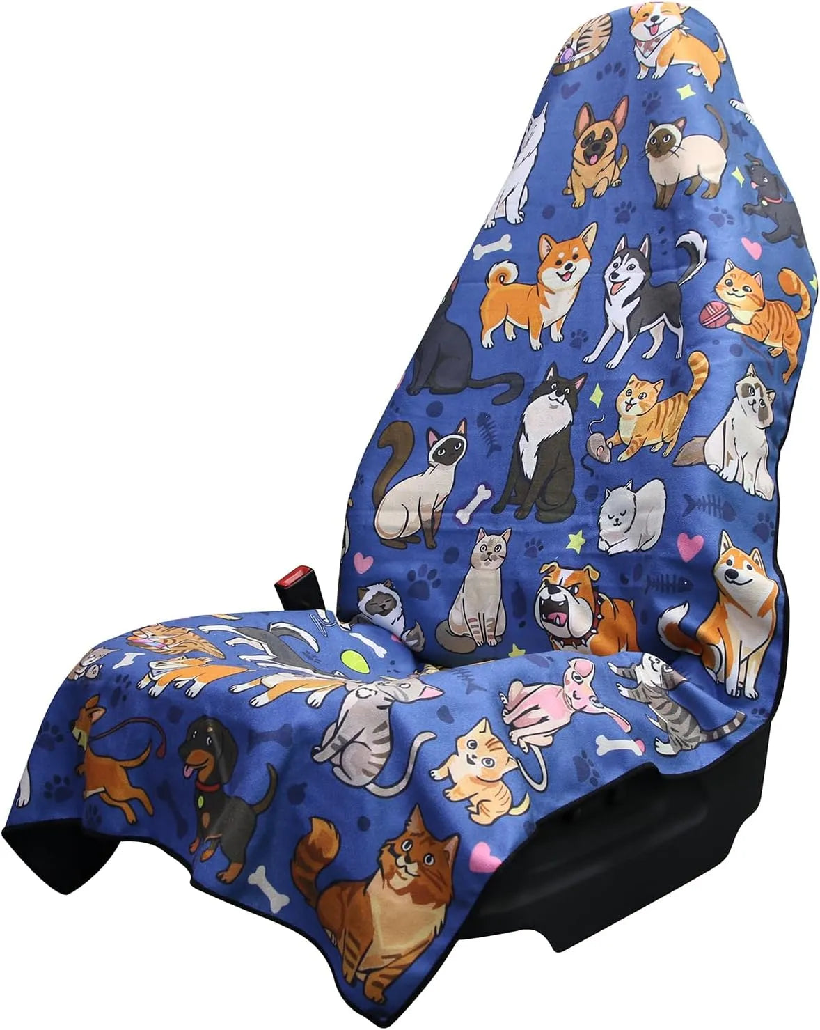 Premium Microfiber Car Seat Towel Cover for Active Lifestyles Quick-Dry
