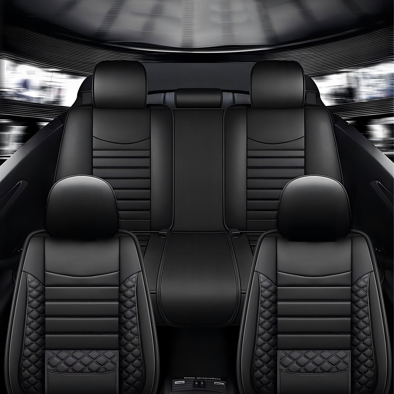 20%OFF ITEYAO Car Seat Covers Full Set 5-Seats, Premium Faux Leather Auto Seat Cushion Waterproof