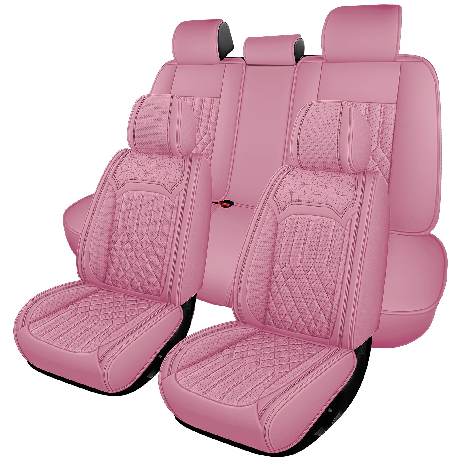 Premium Nappa Leather Seat Covers for Ford Fusion 2010-2020, Breathable & Comfortable for All-Season