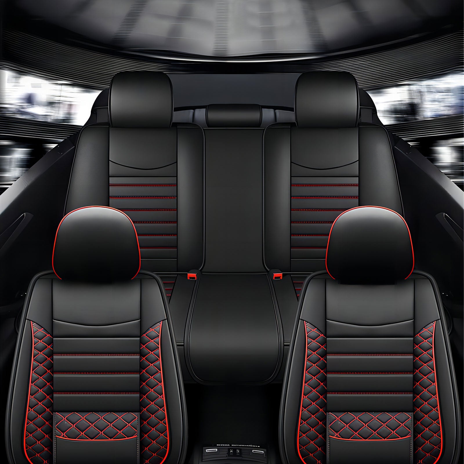 20%OFF ITEYAO Car Seat Covers Full Set 5-Seats, Premium Faux Leather Auto Seat Cushion Waterproof
