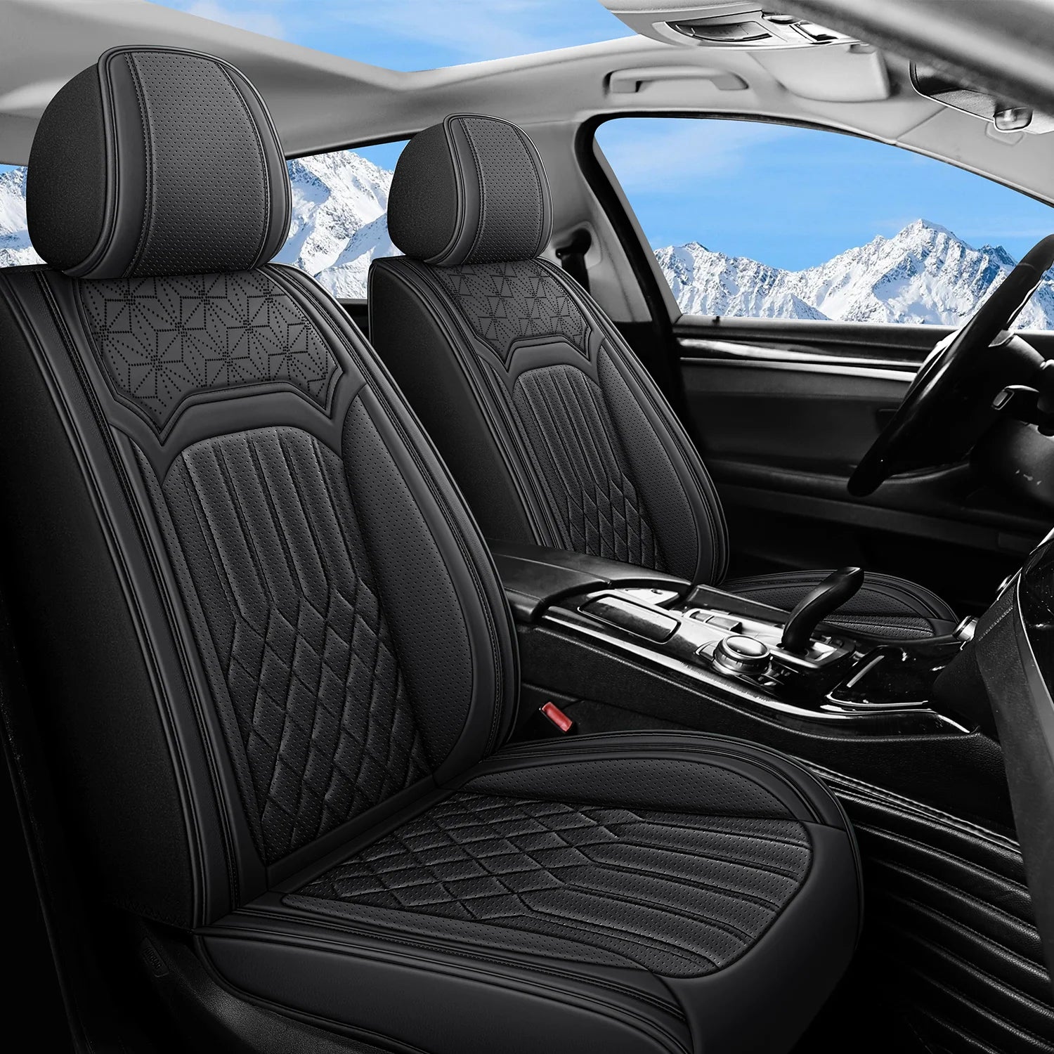 Premium Nappa Leather Seat Covers for Mazda 6 2003-2021, Breathable & Comfortable for All-Season